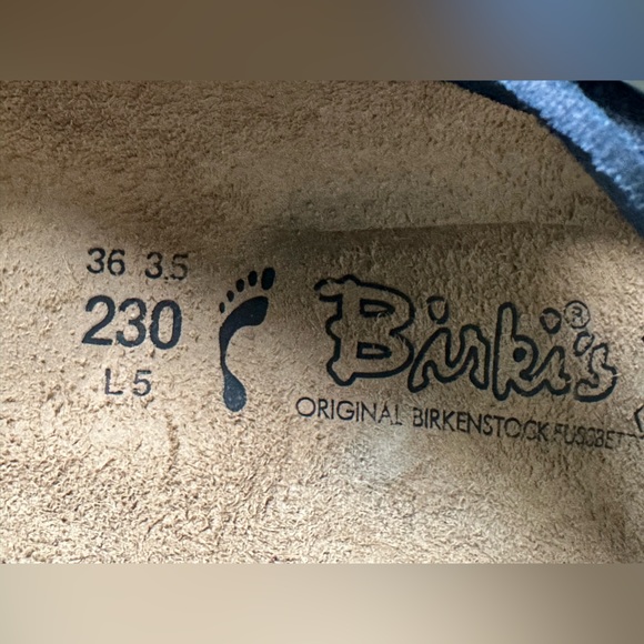 New Birkenstock Birki’s Arizona Night Suede Soft Buckle Narrow EU 36 US 5-5.5 - Picture 7 of 7